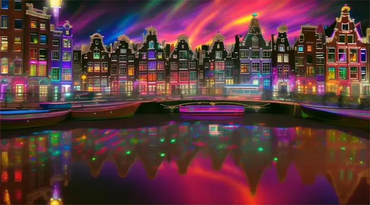 psychedelic, Amsterdam canals