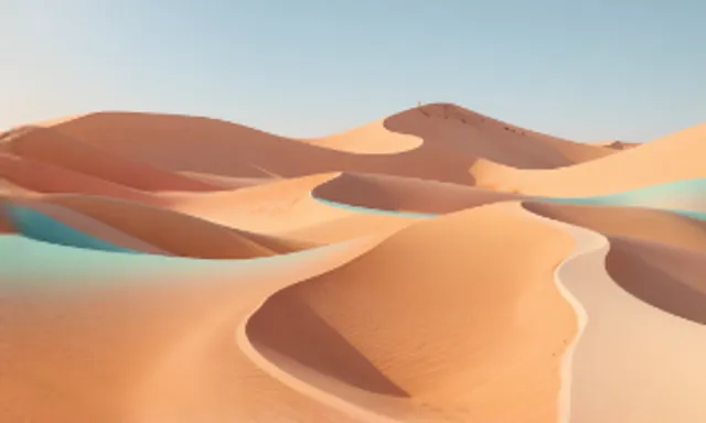 a group of sand dunes in the desert