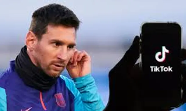 Messi with a serious look