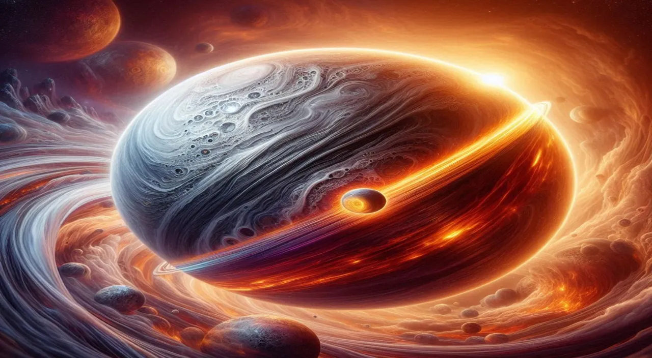 an artist's rendering of the planets in space