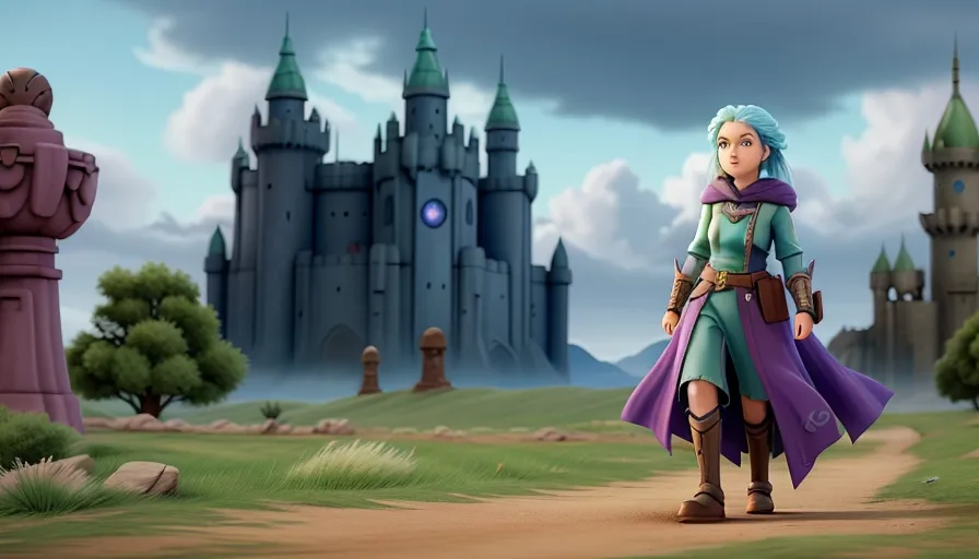 As Elara disappears into the distance, the Secret Kingdom lies peaceful and serene behind her, its enchanted landscape bathed in the light of a new dawn, a testament to the enduring power of hope, courage, and friendship.