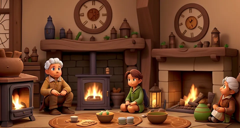 Their home was always open to those in need, and the villagers often found solace in the warmth of their hearth and the comfort of their company.