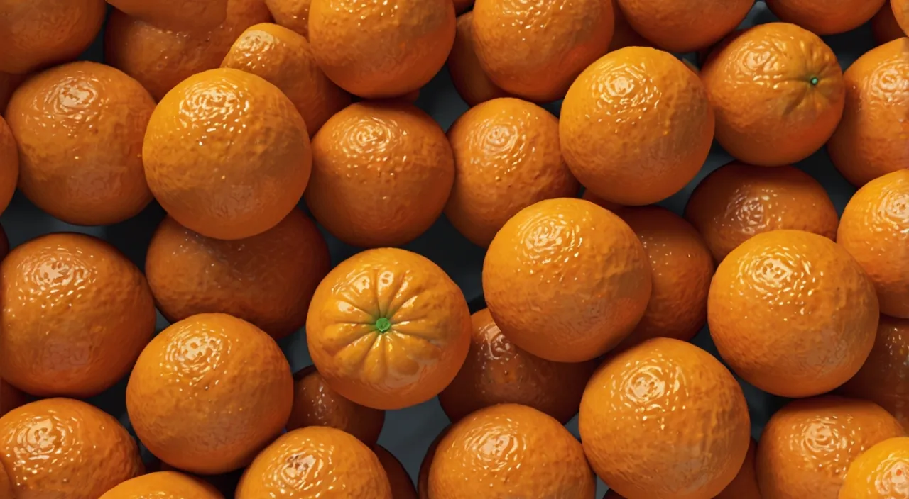 a pile of oranges sitting next to each other