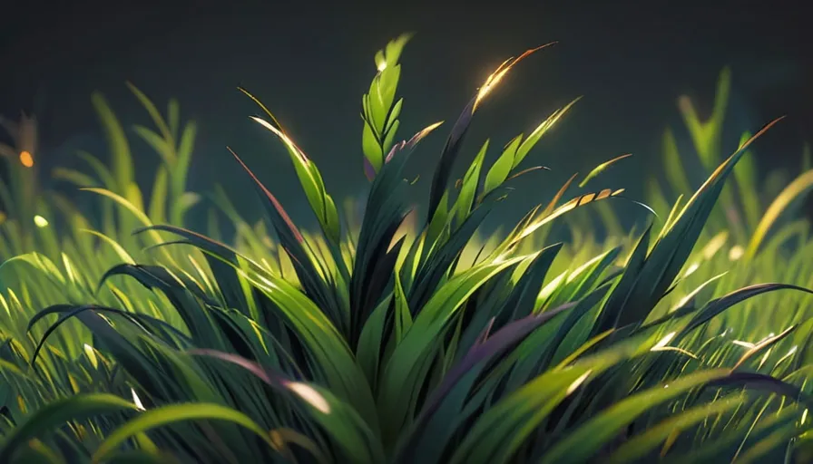 a close up of a plant with green leaves