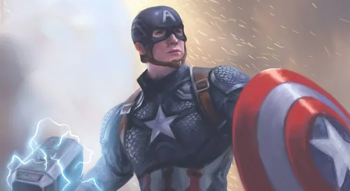 Change the title to the evolution of the captain America