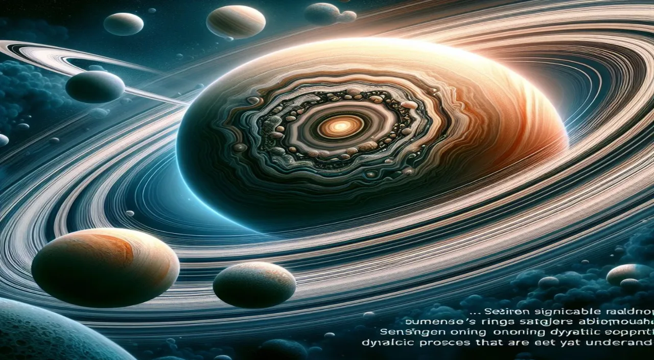 an image of a solar system with planets in the background