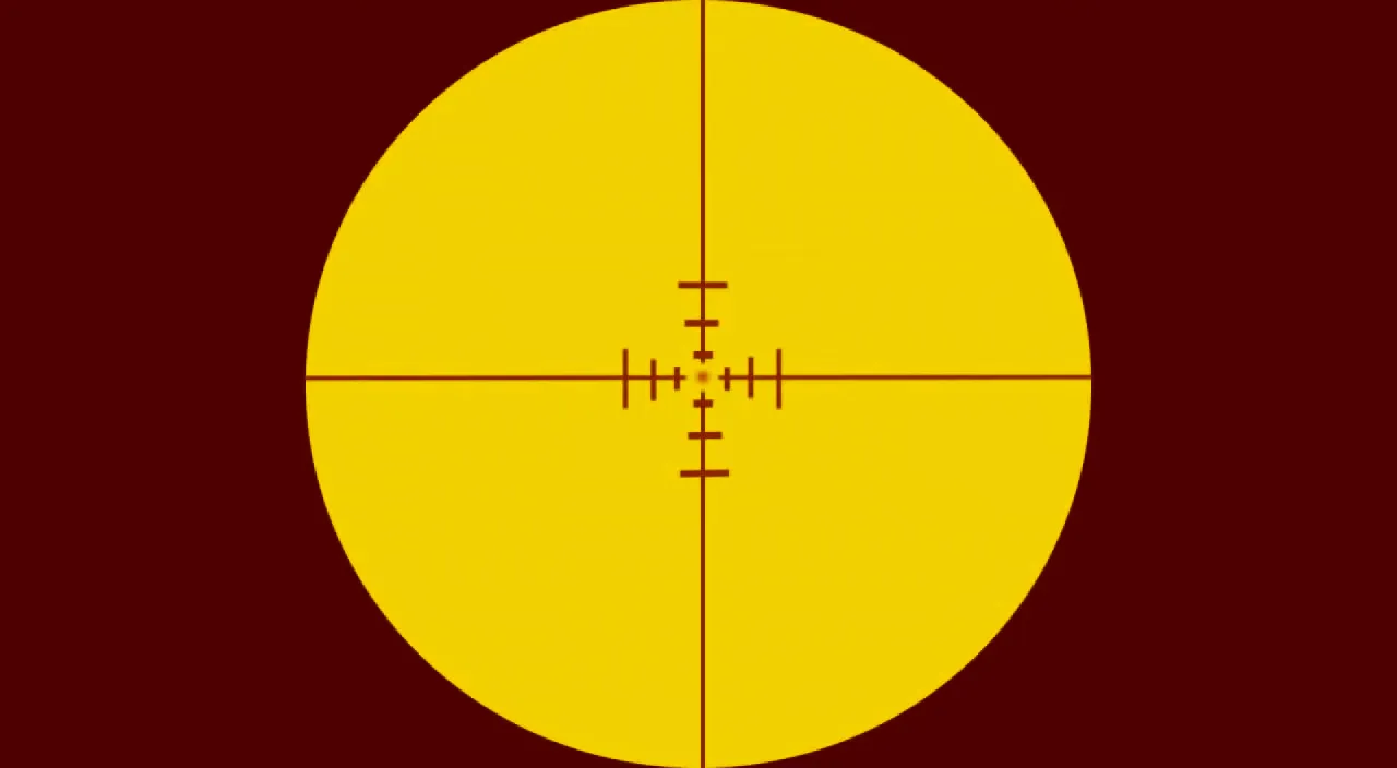 a yellow circle with a cross on it