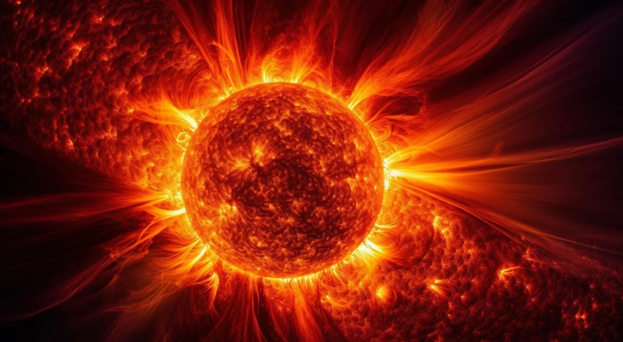 the sun's corona corona is seen in this artist's rendering