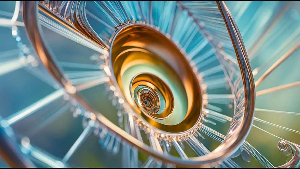 a close up of a metal object with a blurry background