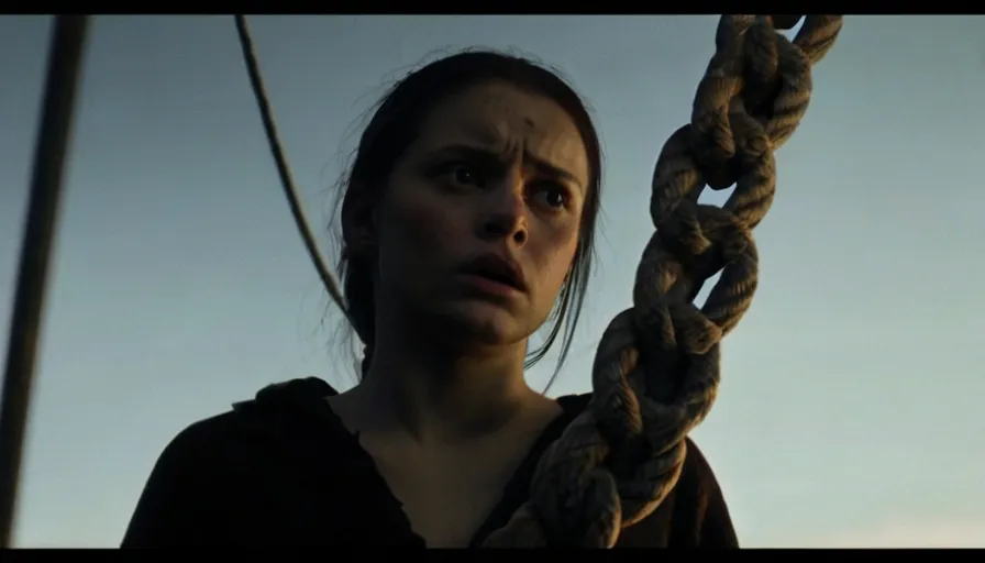 Torn between fear and despair, Anna felt herself drawn to the noose. 