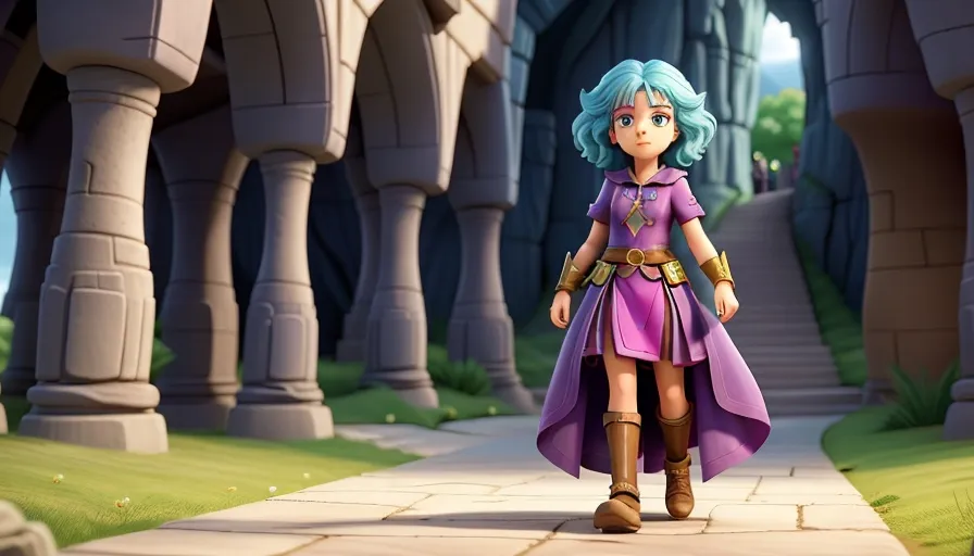 "As Elara ventures beyond the borders of the Secret Kingdom, she carries with her the memories of her courageous quest and the lessons she learned along the way. With each step, she embraces the unknown, her heart filled with the hope of new friendships, challenges, and discoveries waiting to unfold."