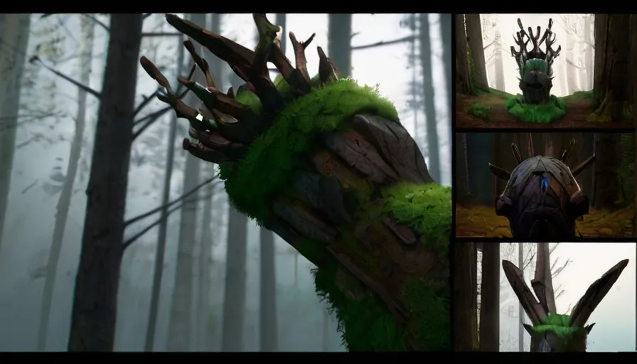 Rumble explained, "I found the Forest Crown, but I didn't know where it belonged. I wanted to keep it safe until someone came looking for it."

