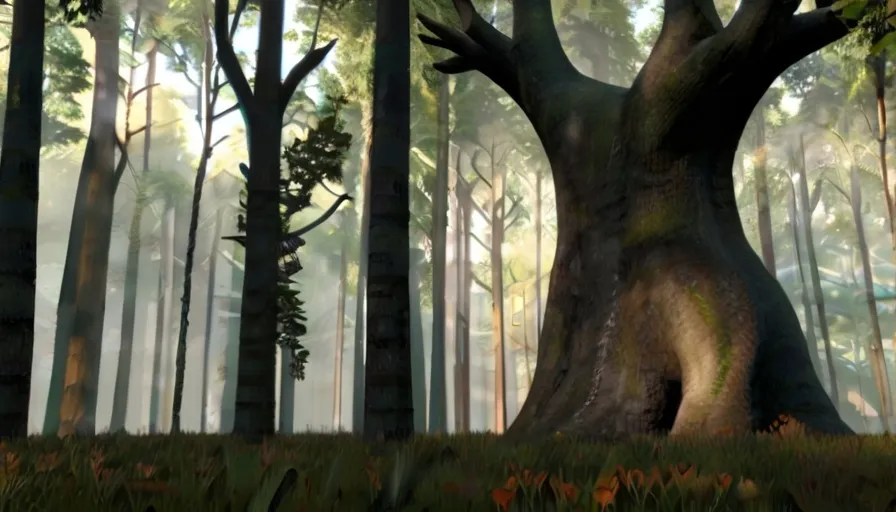 In the heart of the Enchanted Forest, there stood a majestic tree named Thornwood. 