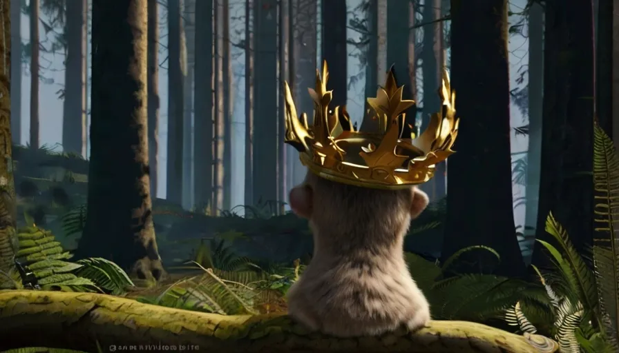 Rumble explained, "I found the Forest Crown, but I didn't know where it belonged.