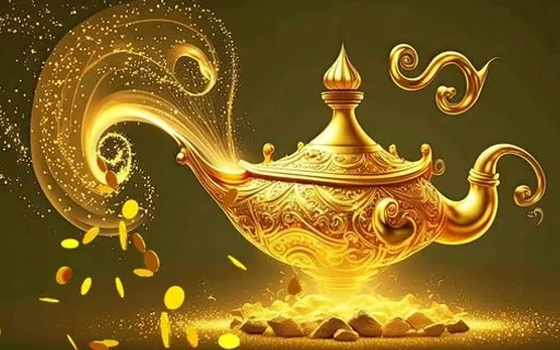 create a god sarawati with golden background, 8k , size of 1920x1080, colorful
