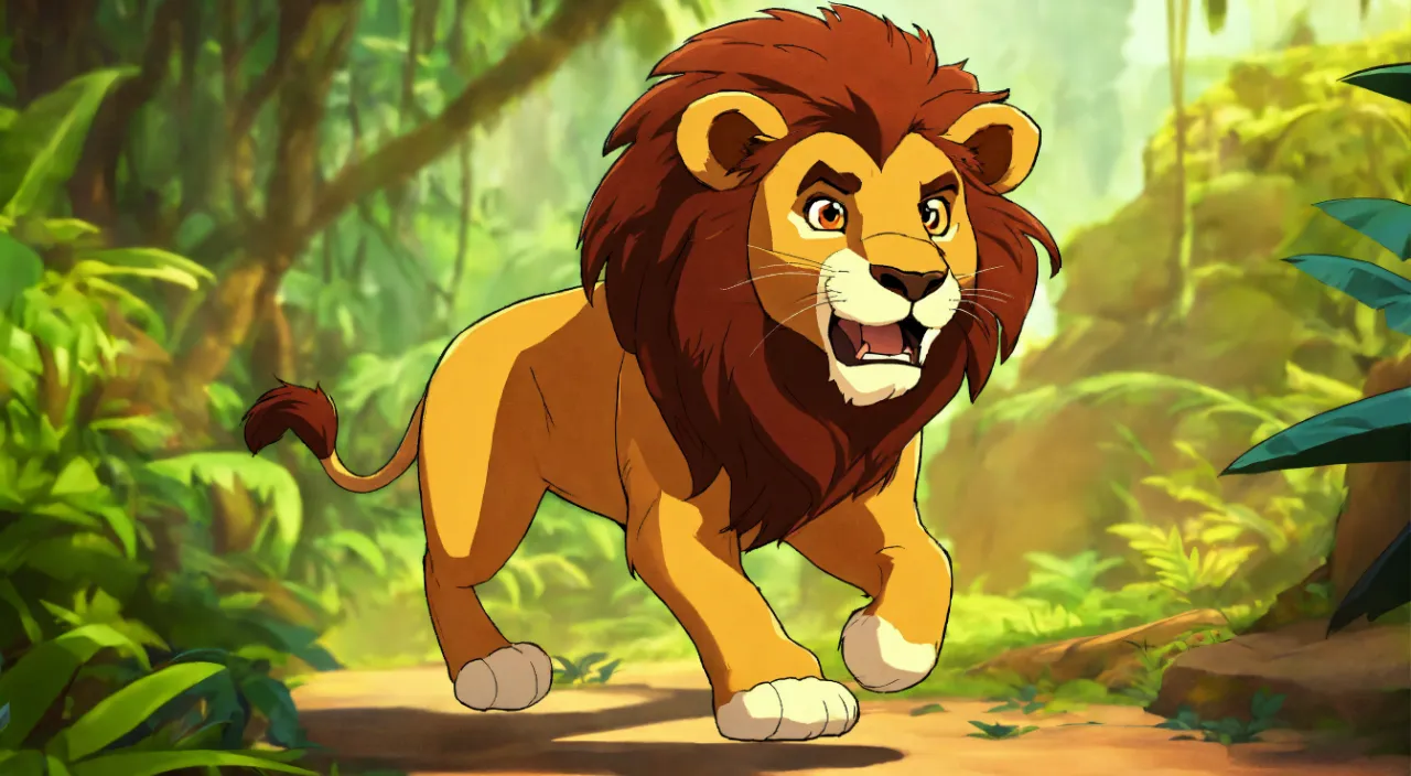 the lion from disney's the lion king