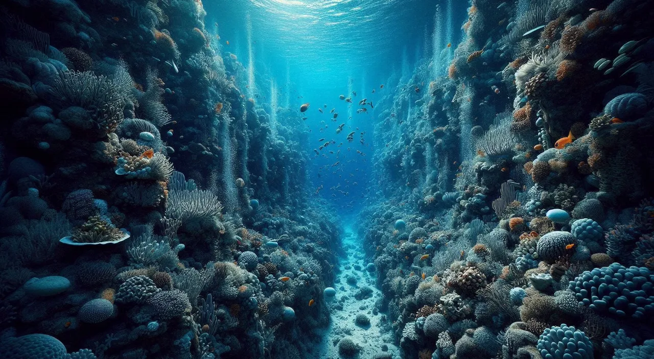 underwater scene