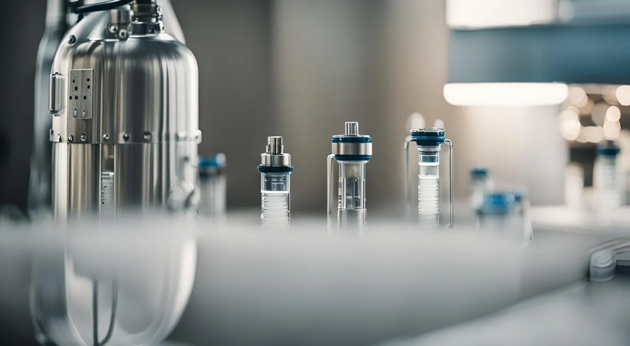 a group of bottles sitting on top of a counter