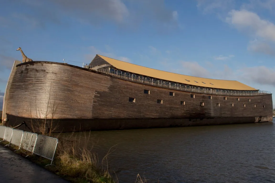 Noah's Ark in the clouds