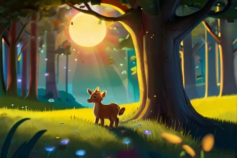  "And so, as the sun dipped below the horizon, casting a warm glow over the trees, Willow and Rainbow bid farewell to the forest, knowing that their bond would endure forever.""For in the heart of the forest, amidst whispers of the wind and the timeless magic of friendship, their journey had only just begun."