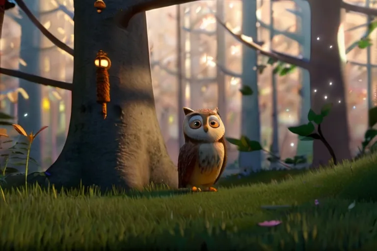  "One day, Ethan wandered into the enchanted forest and met Oliver, a wise old owl who became his loyal companion."