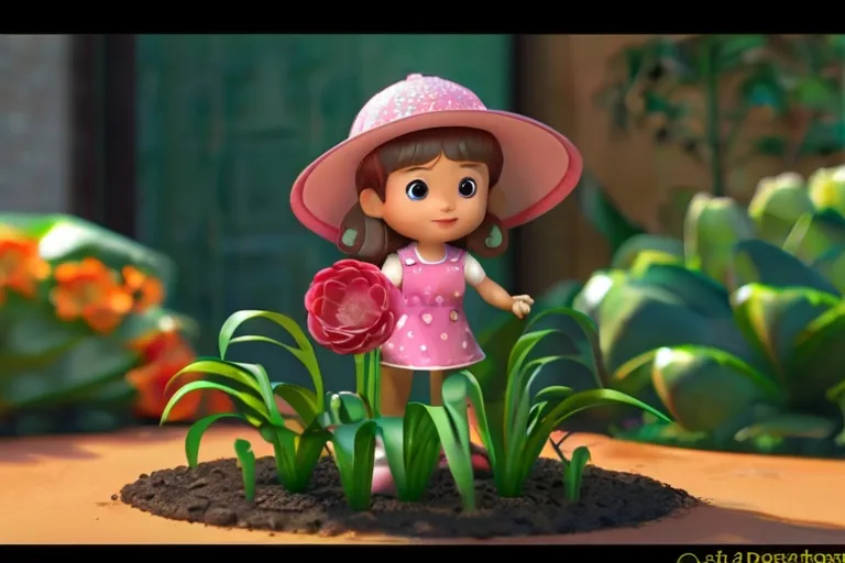 Lily would rush to her small garden and spend hours taking care of her precious plants."