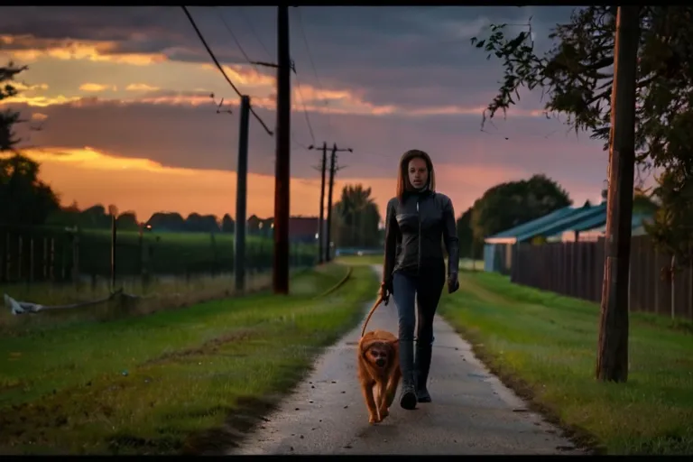 One evening, while walking her dog Max, Sarah noticed that a window on the second floor was slightly ajar. Feeling an irresistible urge to explore, she waited until nightfall and returned to the house alone. With a flashlight in hand, she climbed through the window and found herself in a dusty hallway.

