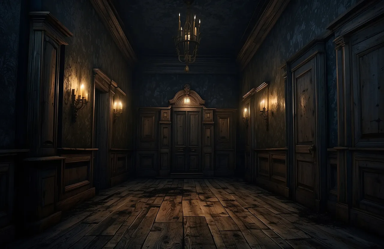 "As night descended upon Blackwood Manor, the veil between the worlds grew thin, and the spirits of the past stirred from their slumber. Doors creaked open of their own accord, and the shadows danced in the flickering candlelight."