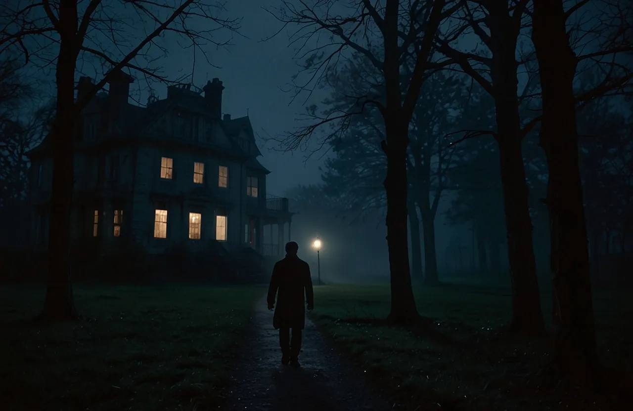  "Nightfall brings with it a sense of dread as the spirits within the manor awaken."