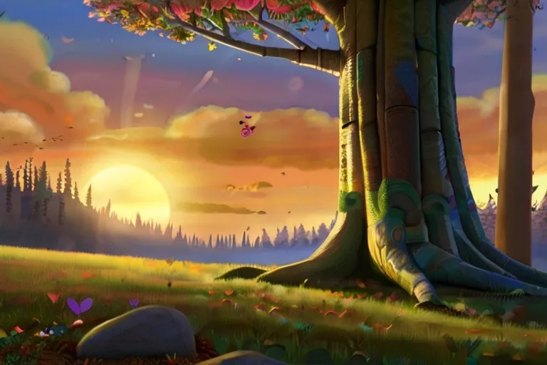  "And so, as the sun dipped below the horizon, casting a warm glow over the trees, Willow and Rainbow bid farewell to the forest, knowing that their bond would endure forever.""For in the heart of the forest, amidst whispers of the wind and the timeless magic of friendship, their journey had only just begun."