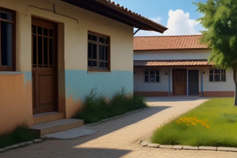 a house with a tree in front of it