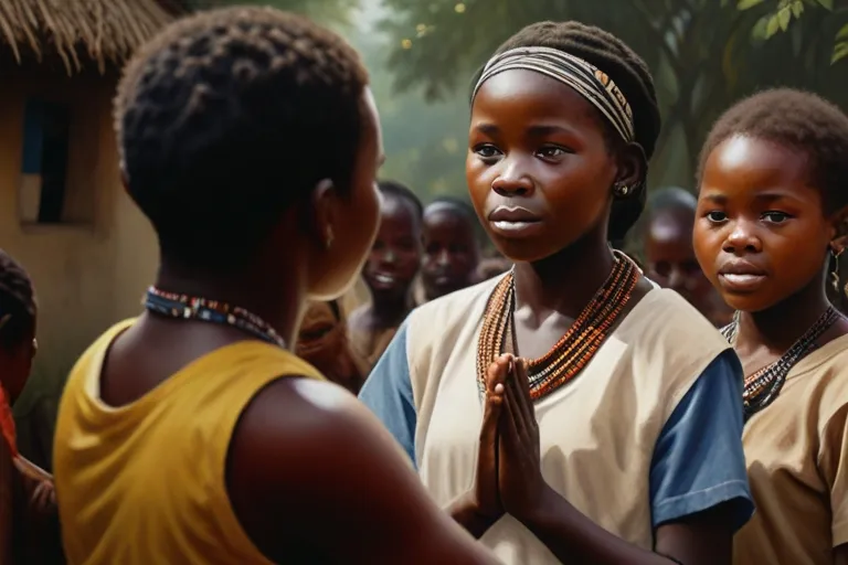 a group of young women standing next to each other