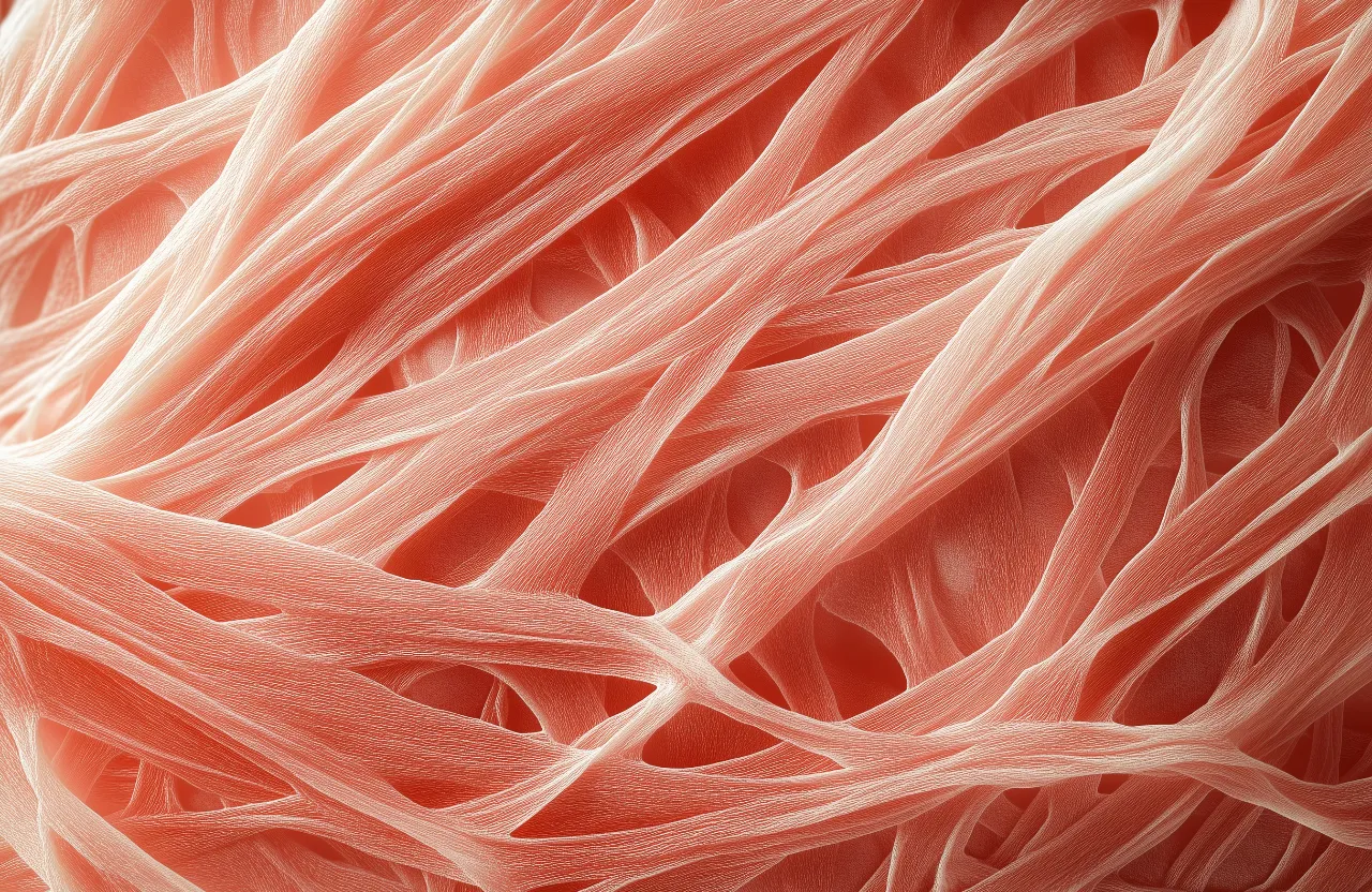 a close up view of a pink fabric