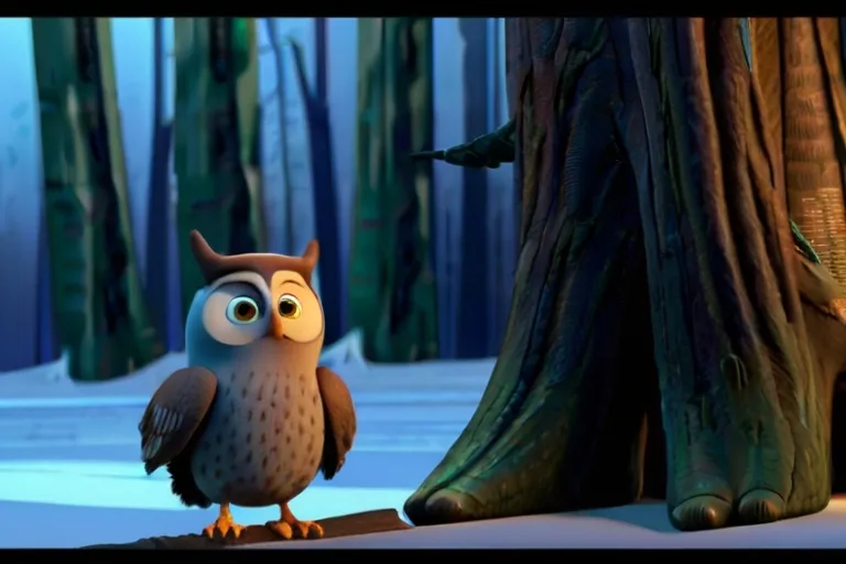  "One day, Ethan wandered into the enchanted forest and met Oliver, a wise old owl who became his loyal companion."