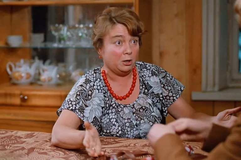 a woman sitting at a table talking to another woman