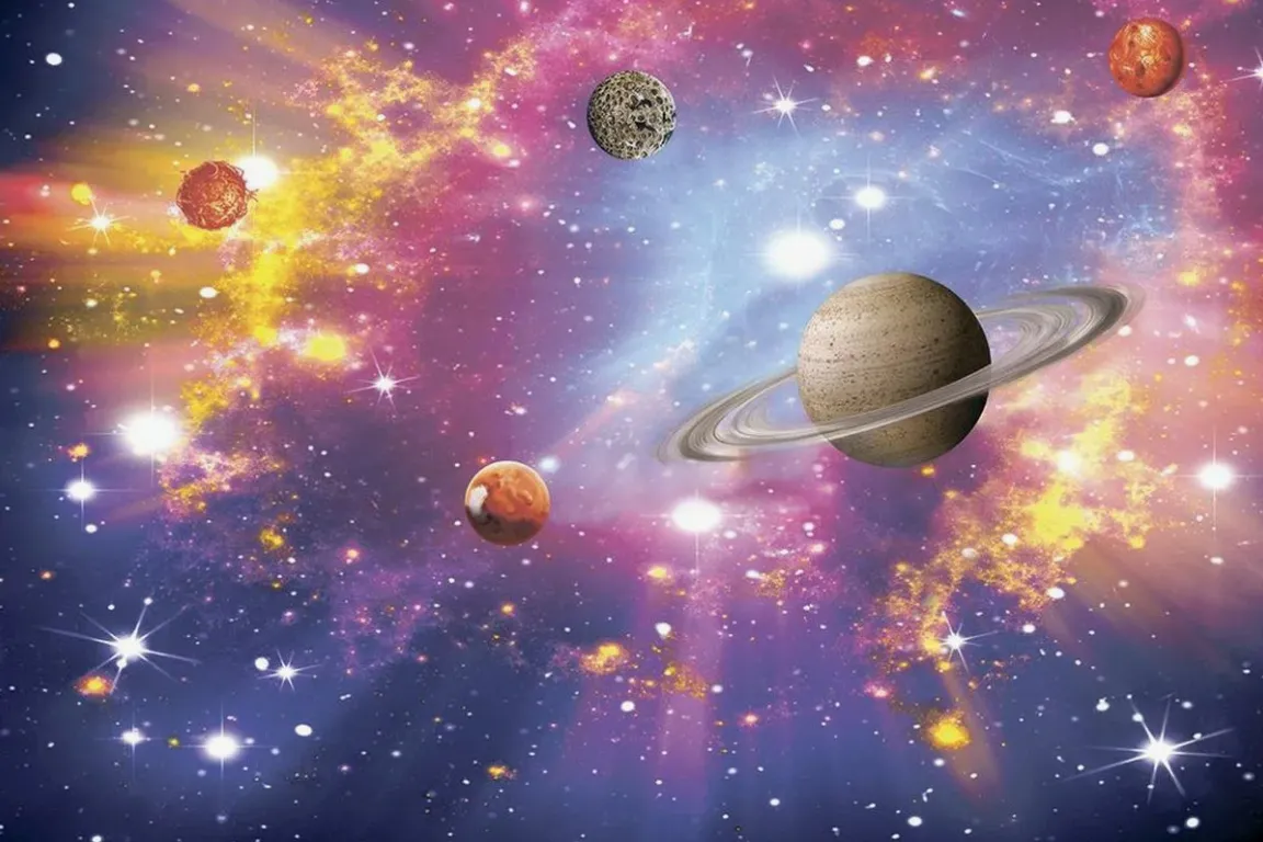 an artist's rendering of the planets in the solar system