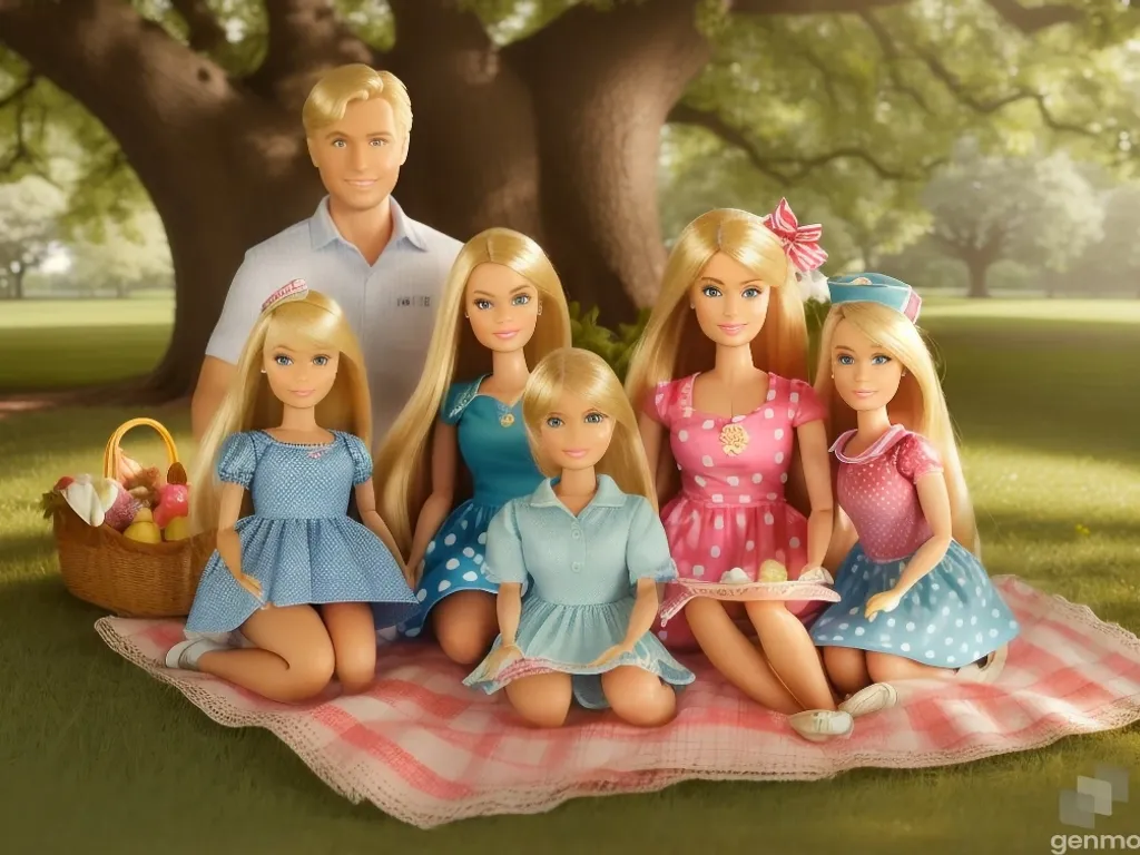 Barbie receives an invitation to a family picnic contest and decides to gather her family for a memorable outing.