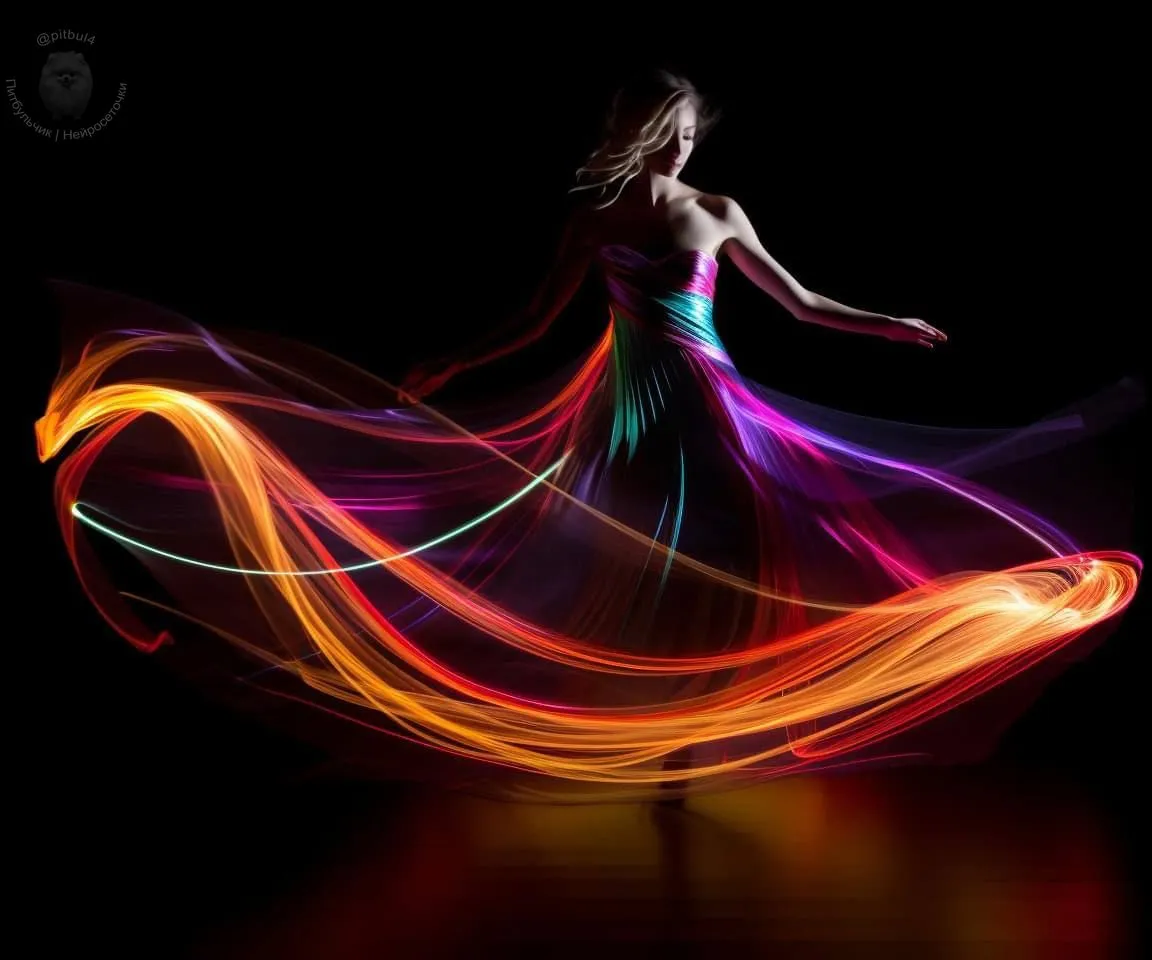 a woman in a long dress is dancing