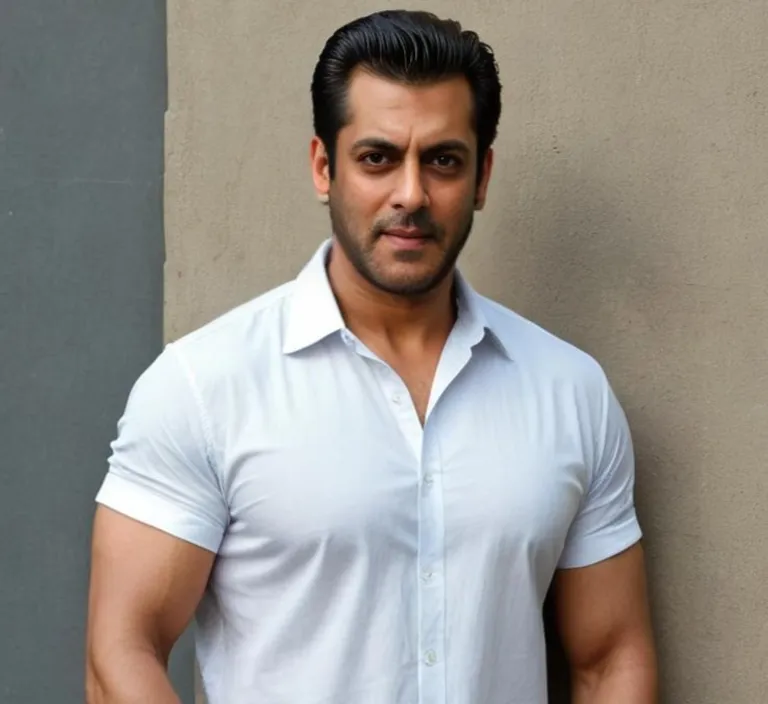 a man in a white shirt leaning against a wall