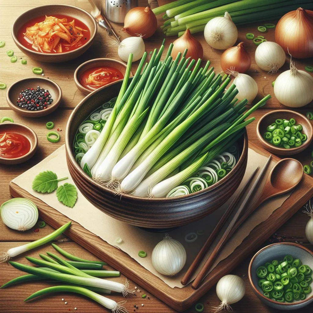 a wooden table topped with bowls filled with vegetables