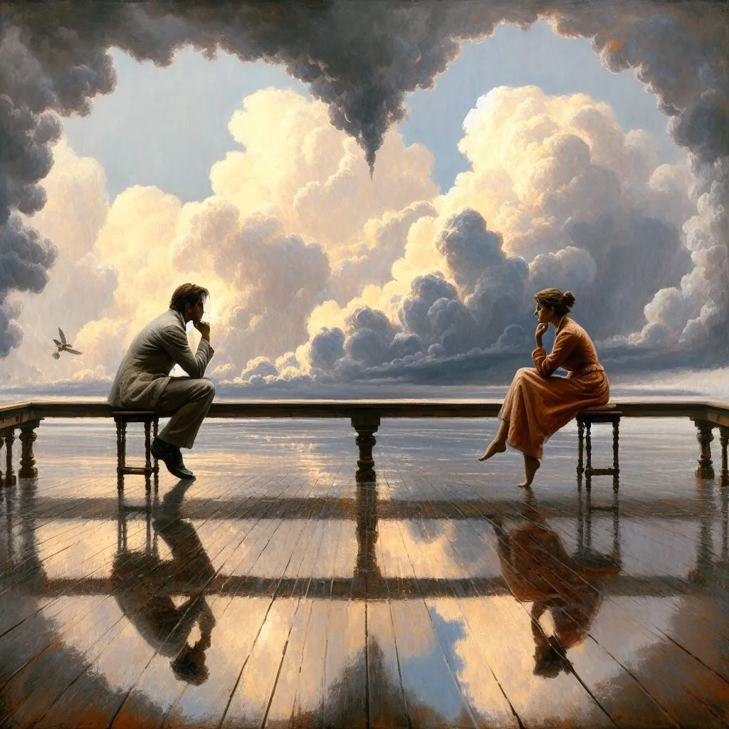 Reflective Solo Scene: Each partner has a solo moment of introspection, contemplating their love and its significance.