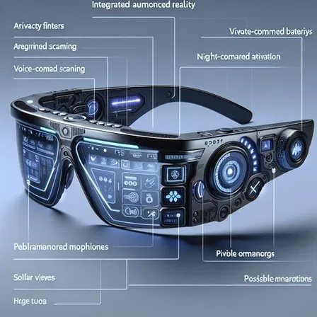 an image of a futuristic device with all its features