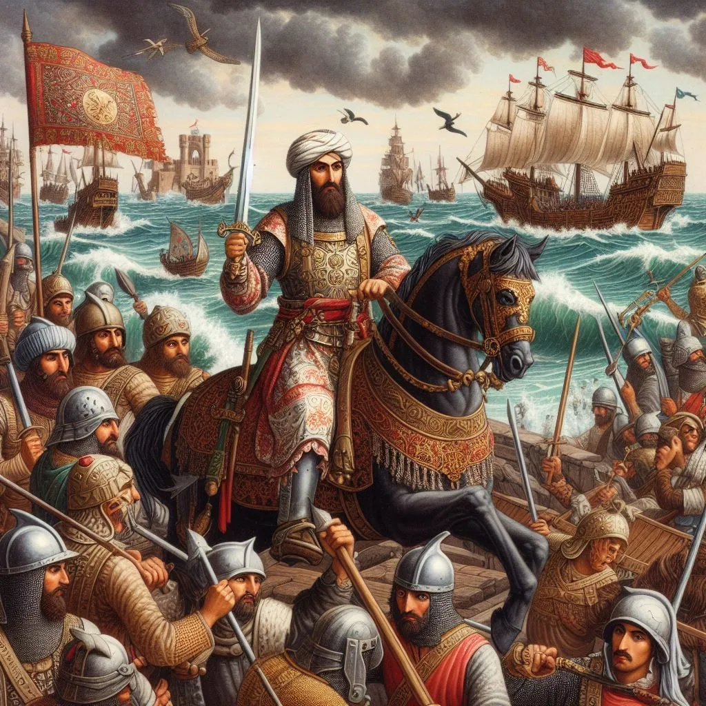 Iran and Portuguese 1500 centry war , in BandarAbbas on the sea