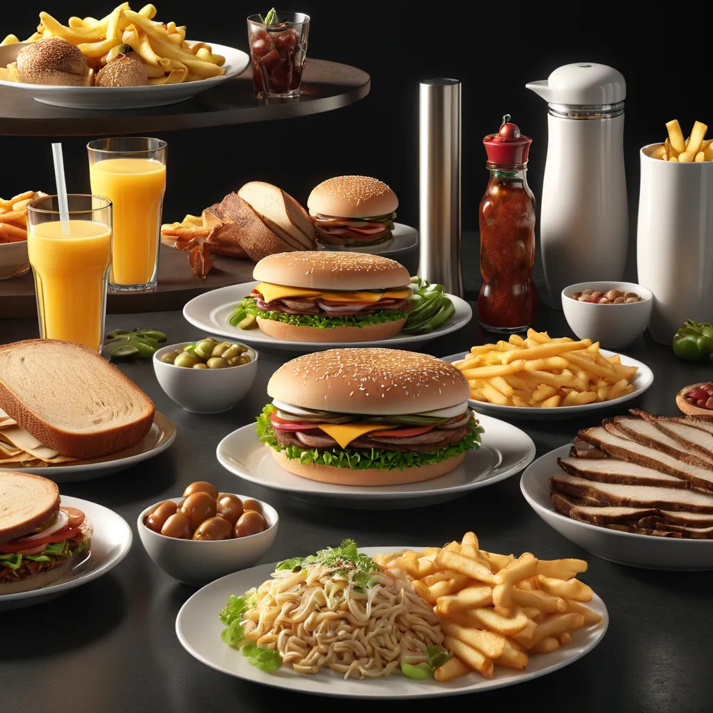 a table topped with lots of plates of food