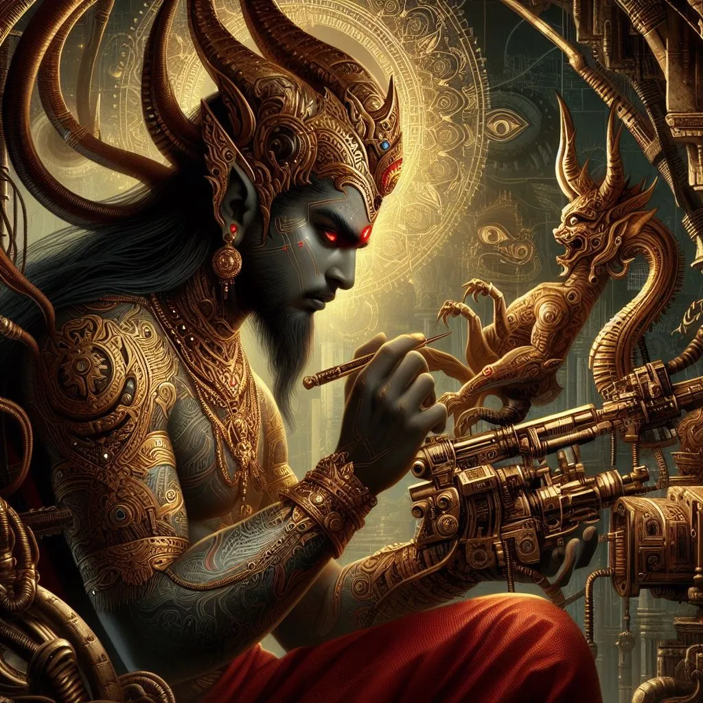 Devil Computer Engineer a mythological demon engineer... | Video by CannyLulo1