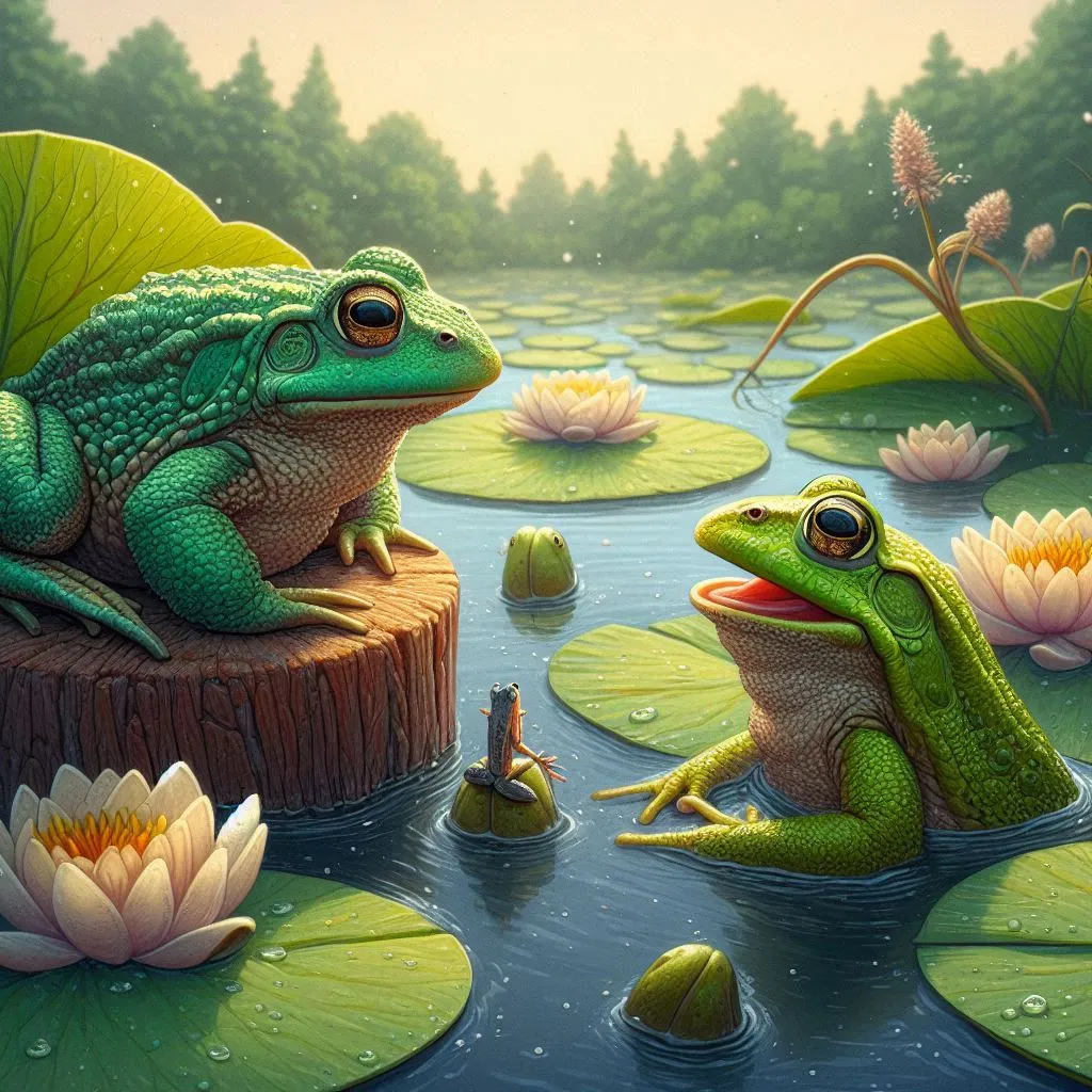 water, frog, green, plant, botany, liquid, nature, true frog, organism, flower