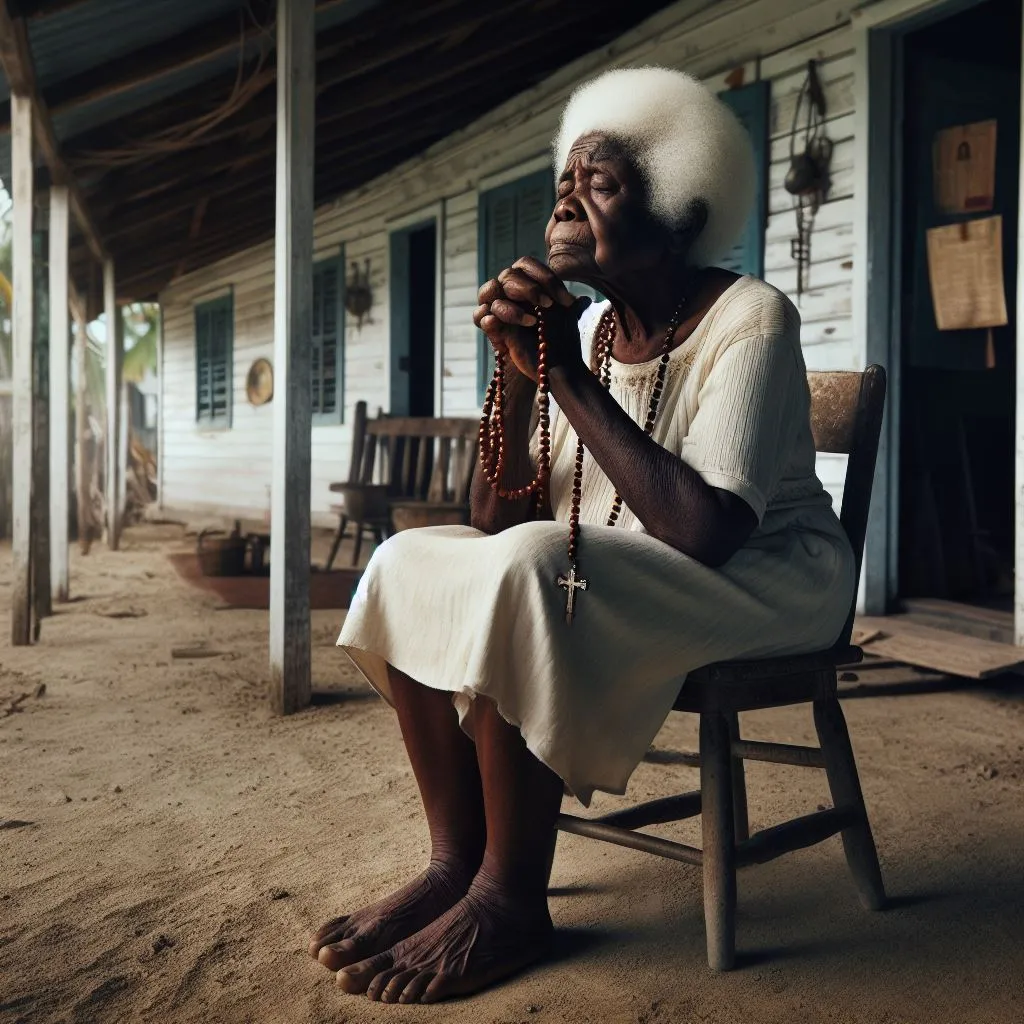 a woman in a white dress sitting on a bench