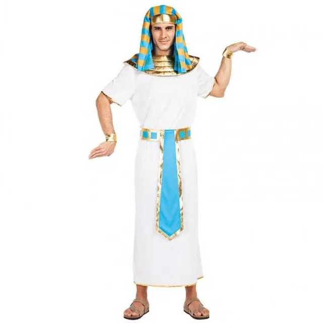 a man dressed in an egyptian costume