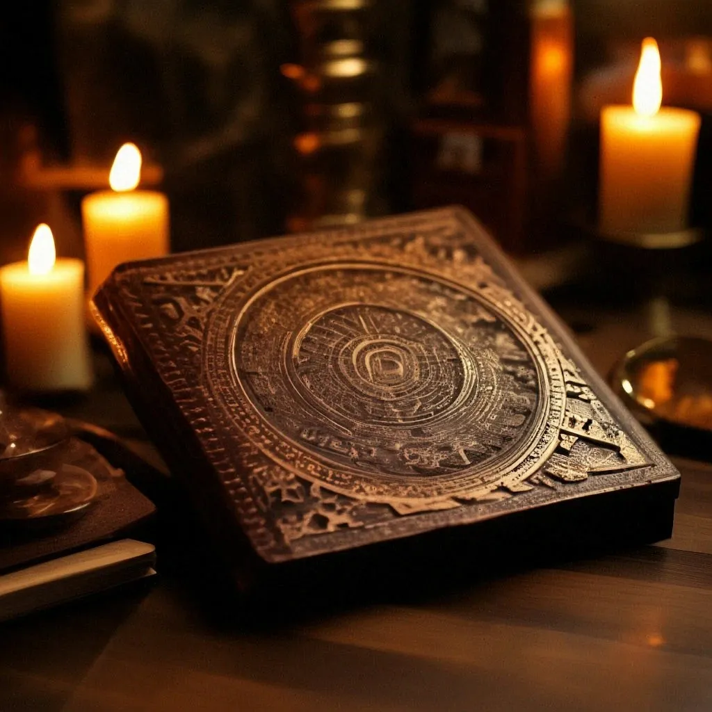 a book sitting on top of a wooden table