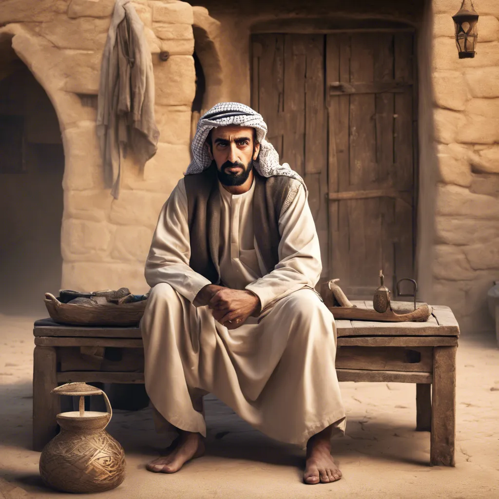 a man sitting on a bench in front of a building